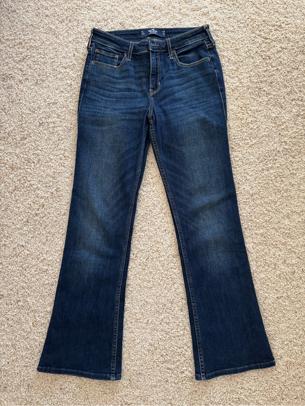 Hollister Mid-rise Boot Jeans - Size 7S